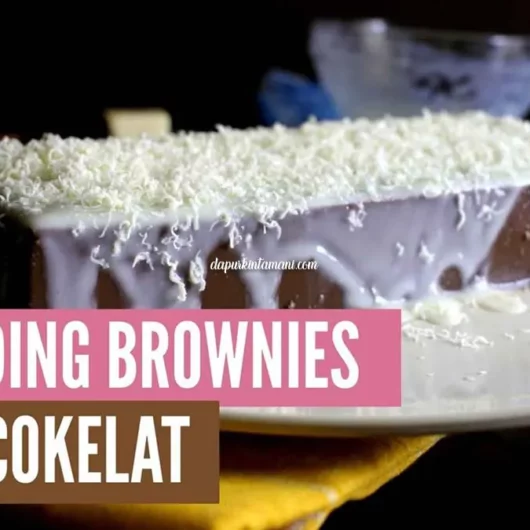 Resep Puding Brownies Coklat