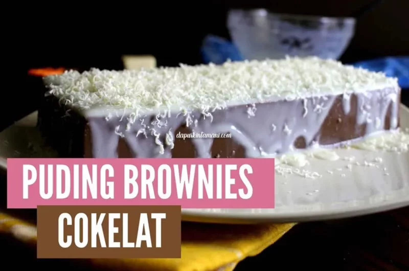 Resep Puding Brownies Coklat