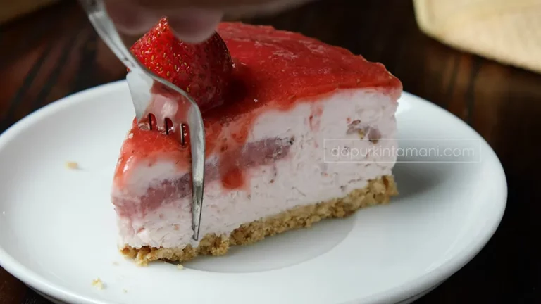 cheesecake strawberry step17d