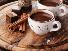 Sajian Coklat Panas Cokelat Panas Ala Cafe Terkenal