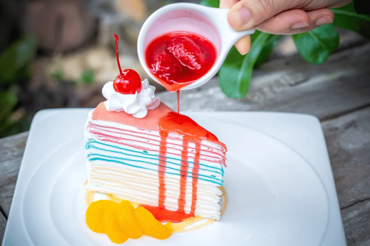 Rainbow Crepe Cake (image by Canva)