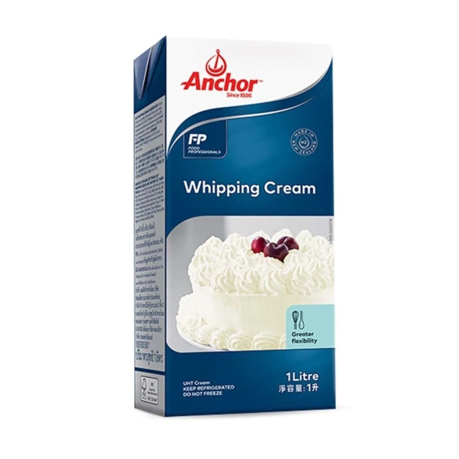 Anchor Whipping Cream salah satu bahan resep es krim stik