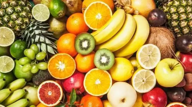 buah-buahan yang segar untuk setup buah 