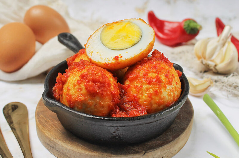 Delicious Spicy Javanese Balado Egg Recipe