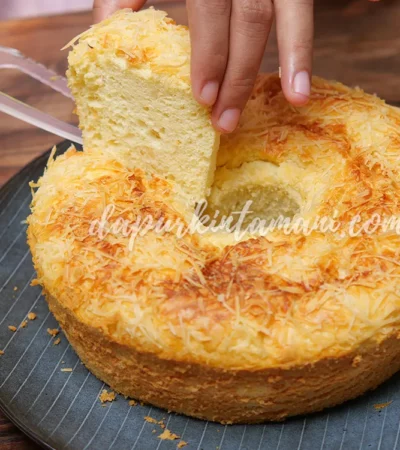 resep cheese chiffon cake
