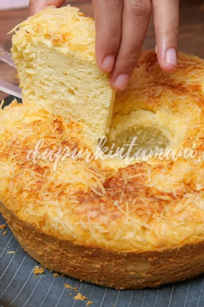 resep cheese chiffon cake