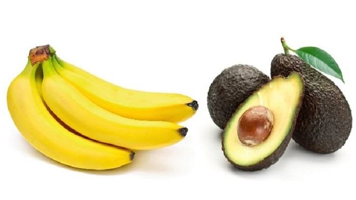 Bananas and avocados are high in nutrients and are ideal for fruit salad recipes