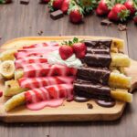 Banana Roll Coklat Strawberry