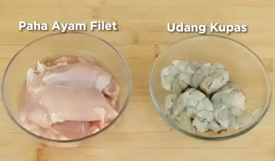 Chicken Shrimp Roll Recipe Ingredients 