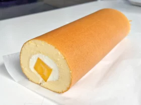 Mango Soft Cake Roll Mango Soft Cake Roll Recipe