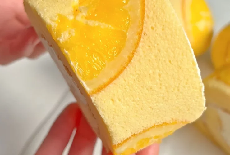 Orange Cake Roll Orange Cake Roll Recipe