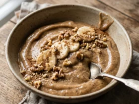 Date and Banana Smoothie Bowl