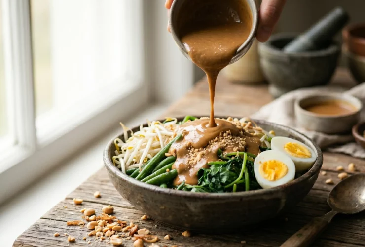 Gado-gado sehat tanpa goreng