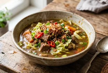 Goat Meat Stew Without Coconut Milk for Eid al-Adha