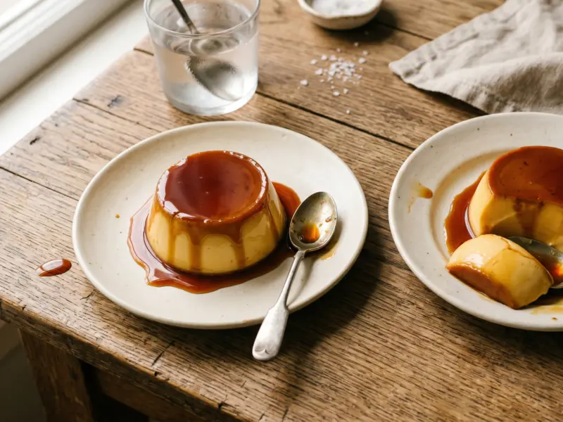 puding karamel jepang kukus silky lembut